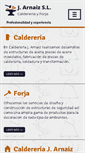 Mobile Screenshot of caldereriayforja.com